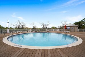 Una piscina riscaldata