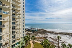 Exterior - Gulf Front Condo in Fort Morgan with Resort Style Pools & On-Site Dining (Gulf Shores)