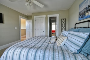 4 bedrooms, iron/ironing board, free WiFi, bed sheets - Shore Bet - Four Bedroom, Three Bathroom House with Private Pool (Surfside Beach)