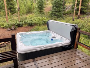 Baignoire à remous extérieure