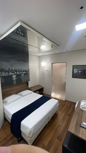 Suite | Premium bedding, memory foam beds, individually decorated - Living Hotel Flex Inn (São Paulo)