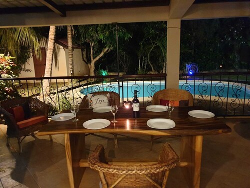 secluded villa beach location
