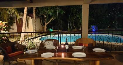 secluded villa beach location