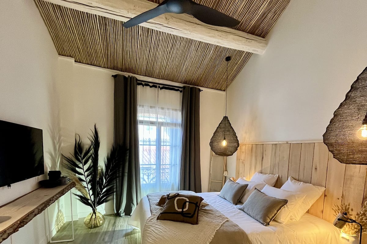 1 slaapkamer, verduisterende gordijnen, gratis wifi, beddengoed