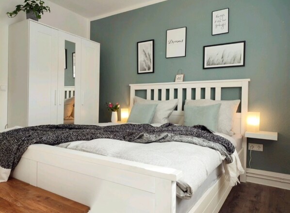 2 Schlafzimmer, Bügeleisen/Bügelbrett, WLAN, Bettwäsche