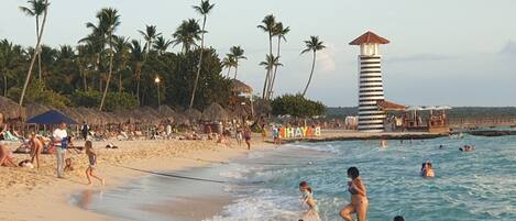Beach nearby, beach towels