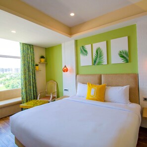Standard Double Room | In-room safe, desk, laptop workspace, iron/ironing board - Bloom Hotel - Gachibowli (Hyderabad)