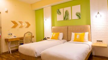In-room safe, desk, laptop workspace, iron/ironing board