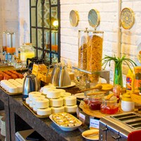 Daily buffet breakfast (INR 350 per person)