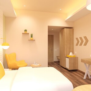 Standard Double Room | View from room - Bloom Hotel - Gachibowli (Hyderabad)