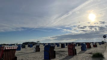 Vlak bij het strand