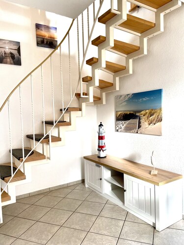 Ferienhaus in Nessmersiel, ruhige Lage, Deichnähe