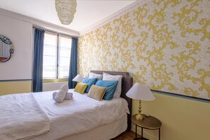 1 bedroom, iron/ironing board, travel crib, free WiFi