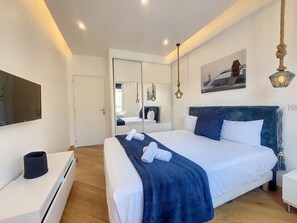 1 Schlafzimmer, Bügeleisen/Bügelbrett