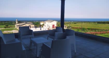 Olympus view family paradise villa in 4km from Plaka beach