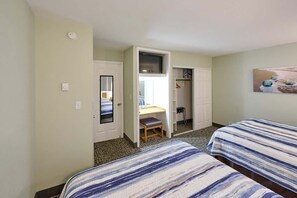 1 slaapkamer, een strijkplank/strijkijzer, wifi, beddengoed