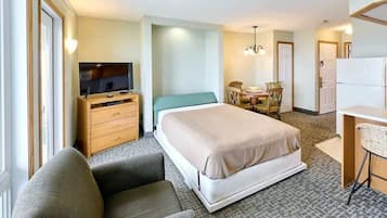 1 habitación, tabla de planchar con plancha y wifi