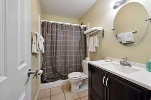 Shower, hair dryer