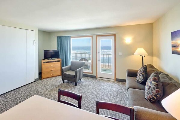 TV, DVD player, offices