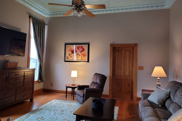 Family Room
There are 2 Futon Sleeper Floor Chaise Loungers