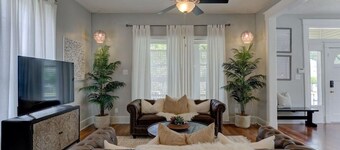 Tucker #1 Main House · Walk to Overton Square from your Historic Retreat