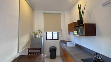 Dormitorio compartido estándar, dormitorio mixto (Dormitory 1) | Cocina privada | Frigobar, microondas, parrilla de estufa y utensilios de cocina