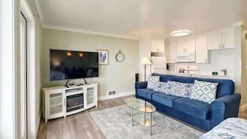 TV, DVD player, offices