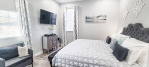 1 chambre, bureau, fer et planche à repasser, Wi-Fi gratuit