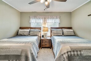 2 habitaciones, wifi y ropa de cama 