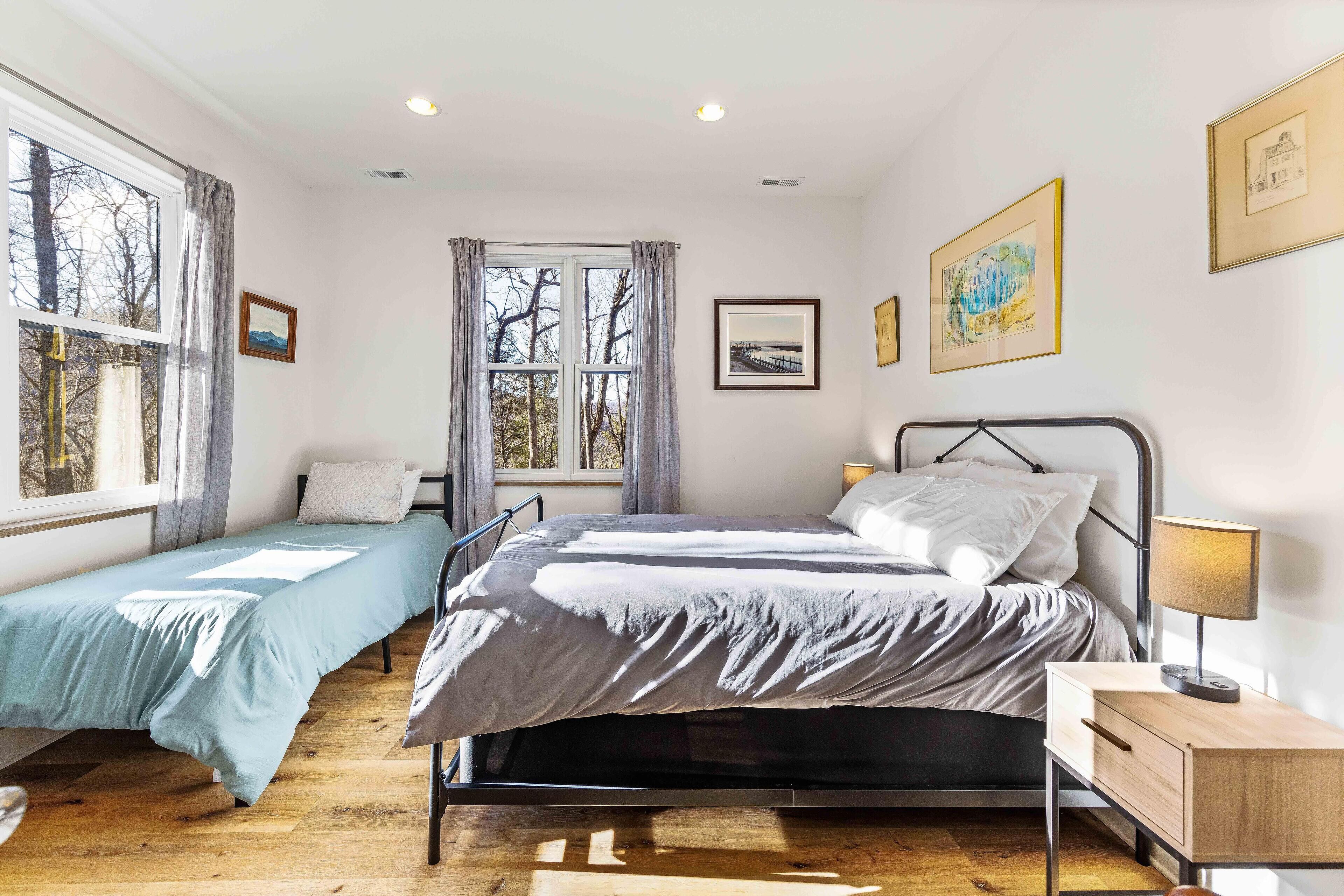 2 chambres, fer et planche à repasser, lit parapluie, Wi-Fi gratuit