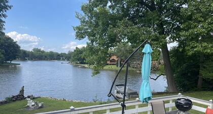 Beautiful lake house tucked away in quiet neighborhood