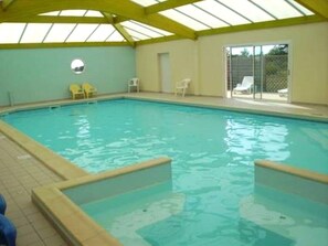 Una piscina riscaldata