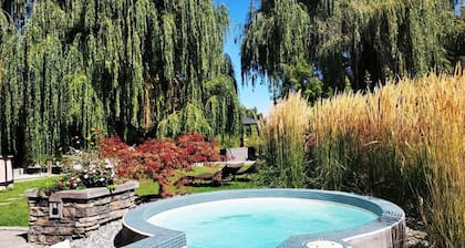 Tranquil Waterfront Retreat w/ Hot Tub, Pool, Pet-Friendly Haven