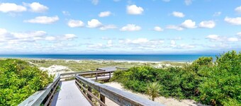 Pet Friendly | Ground Floor Beachwood Condo | Newly Updated | Across the Street from Beach