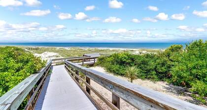 Pet Friendly | Ground Floor Beachwood Condo | Newly Updated | Across the Street from Beach