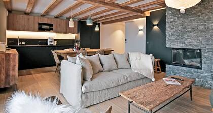 Appartement de standing, 8 pers, 3 chambres, balcon, cheminĂ©e, au cĆur de Saint Martin de Belleville