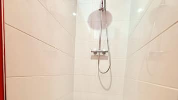 Premium Double or Twin Room, Refrigerator & Microwave, Garden View | Bathroom | Free toiletries, hair dryer, towels, soap