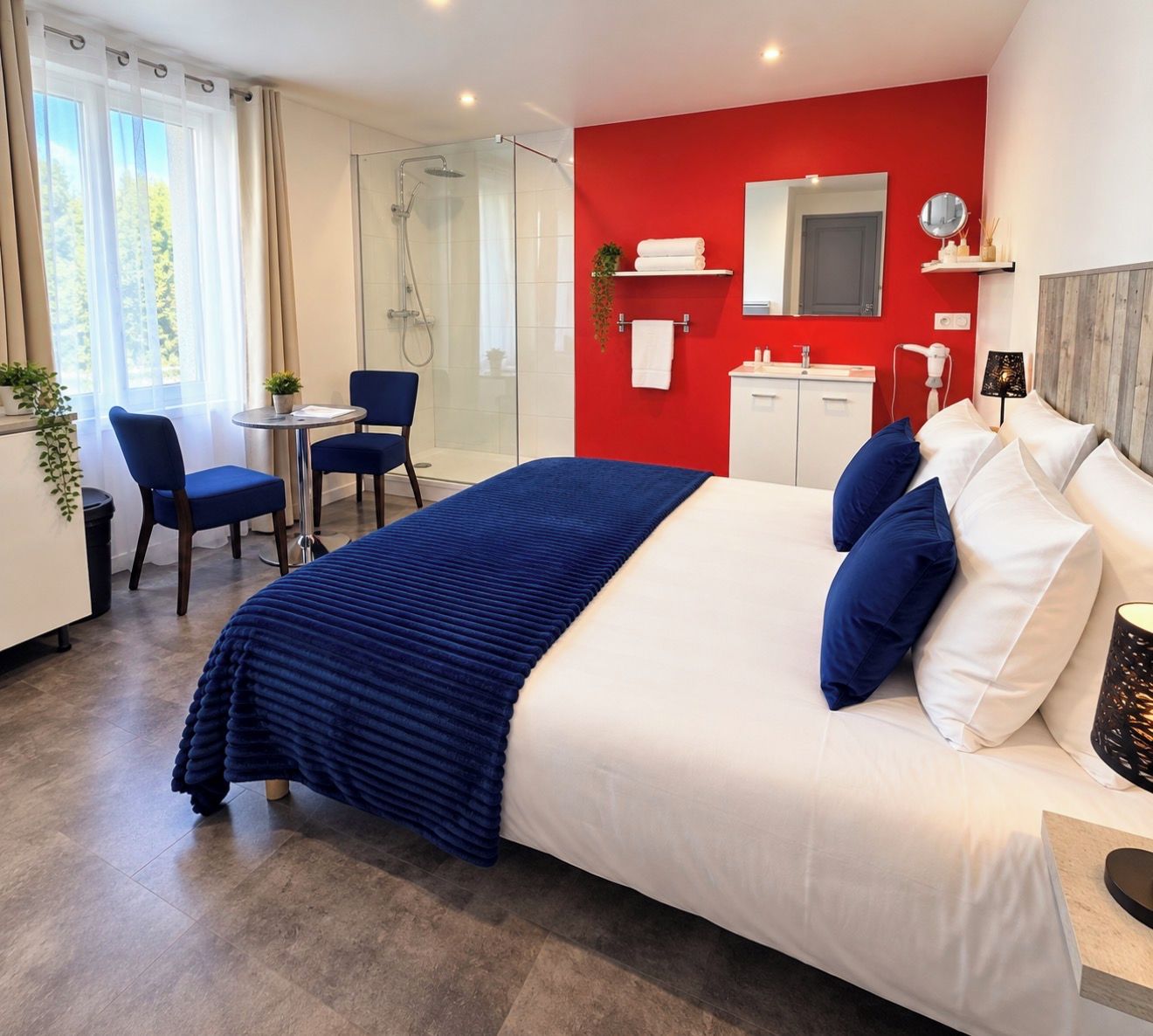 Comfort Double Room, 1 Bedroom, Refrigerator & Microwave, Garden View
