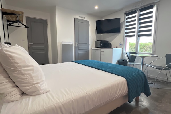 Comfort Double Room | Premium bedding, memory foam beds, laptop workspace, blackout drapes