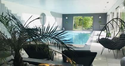 Magnificent residence with heated indoor pool