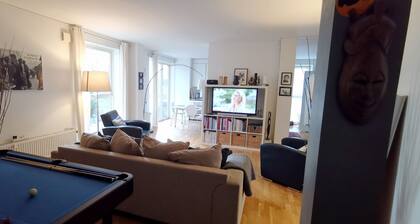 Large family-friendly apartment when transporting to Malmö C / Copenhagen C