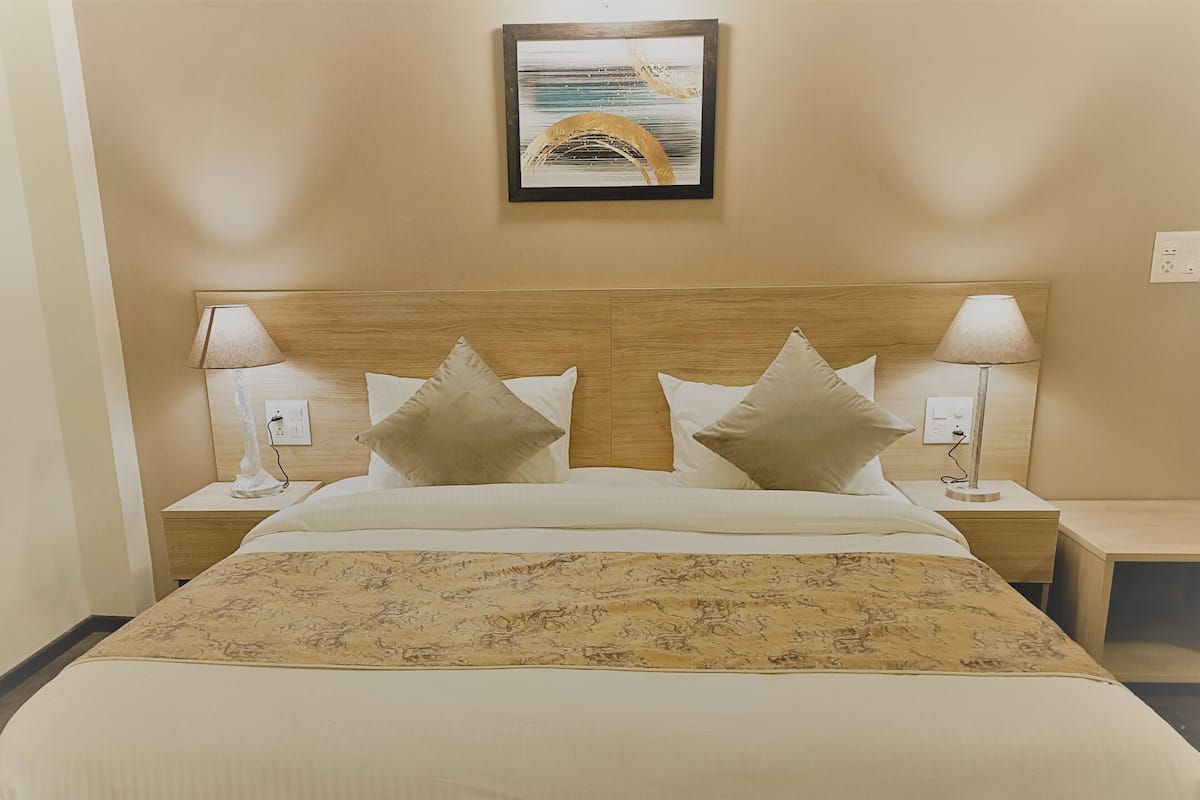 Deluxe-Suite, 1 Schlafzimmer, Raucher, Balkon