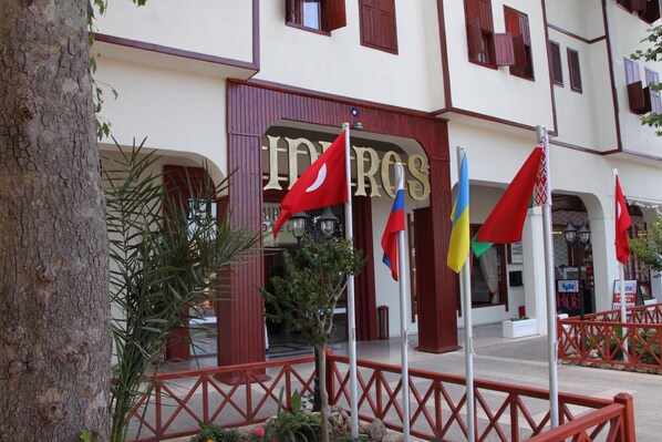 Façade de l’hébergement