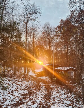 Property grounds - New River & Gauley River family cabin -10 minutes to state & national parks (Hico)
