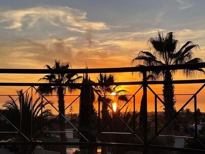 Spacious Villa with stunning views over the Ocean with pool heating available.