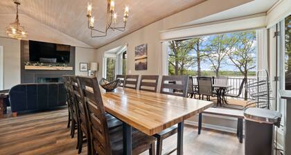 Lake Vermillion's Pike Bay Prime Snowmobiling/Skiing/Fishing Location