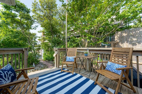 Property grounds - 13 Collins Street, Unit B, Dewey Beach, Delaware (Dewey Beach)