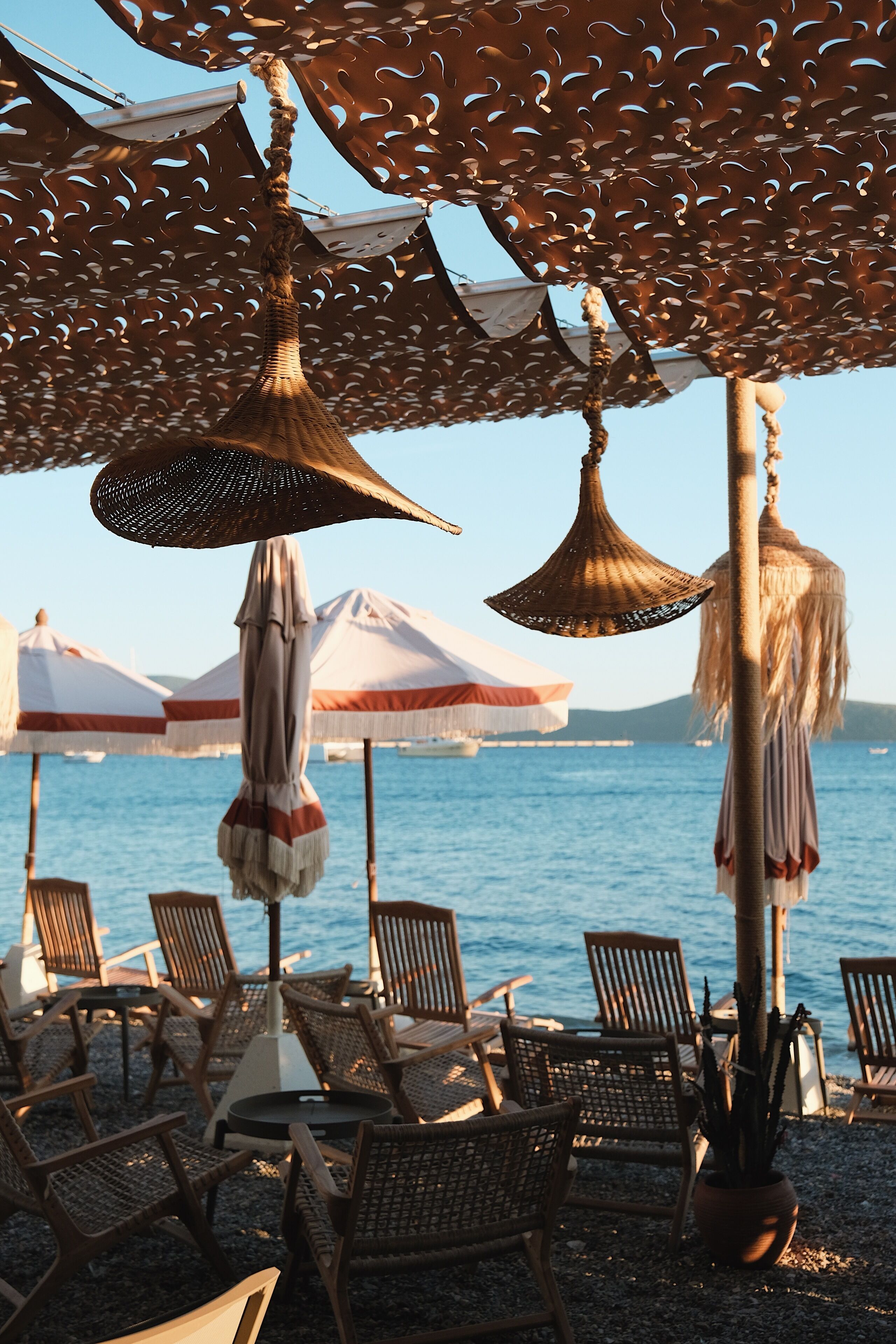 Private beach, free beach cabanas, beach shuttle, sun loungers