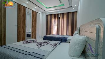 3 chambres, accès à Internet par câble