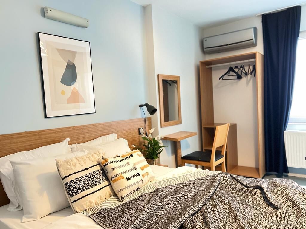 Exclusive Double Room | Free WiFi, bed sheets